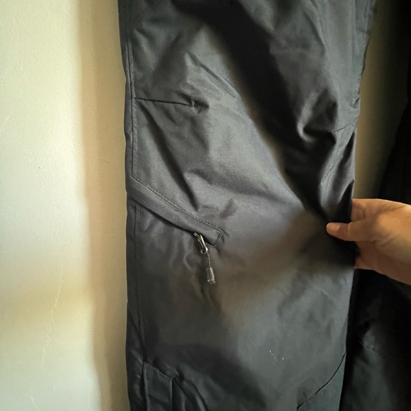 Columbia 36x31 Black Insulated Omni Tech Bugaboo Oh Ski Pants Women’s Sz L - Picture 10 of 13